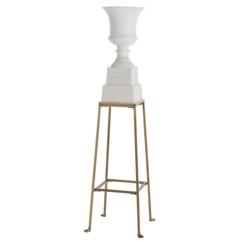  Arteriors DS9012 Pygmalion 42 Inch Tall Iron Stand Antique Brass Home Sale $1680.00 ITEM#: 2990971 MODEL# :DS9012 UPC#: 796505280497 : 
