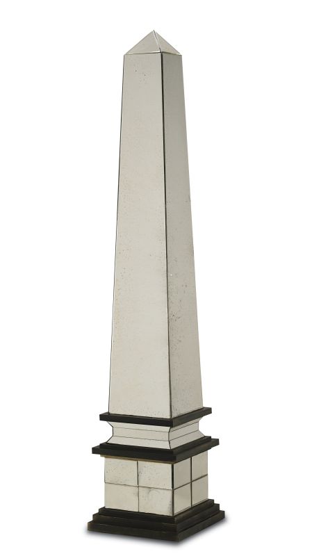  Currey and Company 1003 Cicero Obelisk Corbeau / Antique Mirror Home Sale $1940.00 ITEM#: 1378658 MODEL# :1003 : 