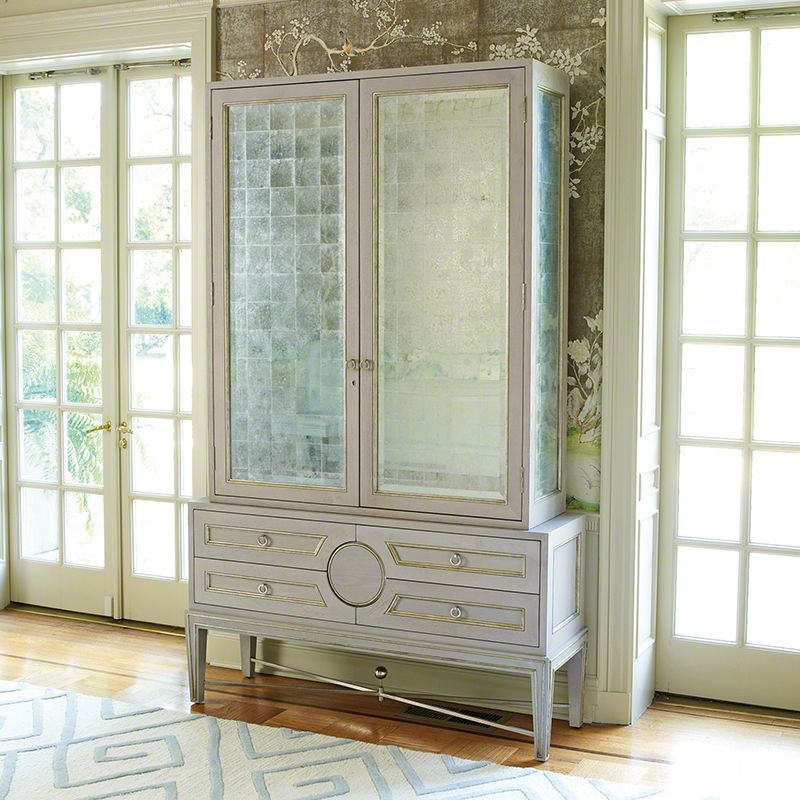  Global Views 2449 Collector´s Cabinet Grey Furniture Cabinets Sale $7496.50 ITEM#: 2713522 MODEL# :2449 UPC#: 651083124499 : 