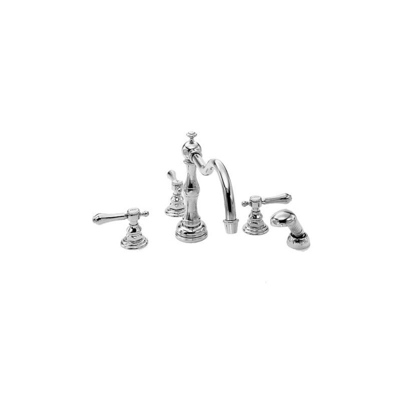  Newport Brass 3-1037 Chesterfield Triple Handle Roman Tub Faucet with Sale $926.80 ITEM#: 1075412 MODEL# :3-1037/15S UPC#: 760724954453 : 